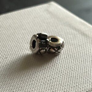 Chamilia Jewelry Sterling Silver Hug Lock Charms